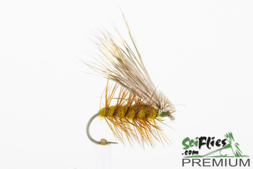 SCI FLIES ELK HAIR CADDIS - 3 PACK