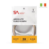 🎁 SCIENTIFIC ANGLERS ABSOLUTE EURO NYMPH LEADER – 13.5′ (100% off)