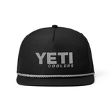 YETI COOLERS FLAT BRIM ROPE HAT