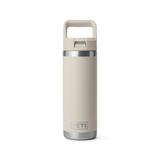 YETI RAMBLER 18oz / 532ml BOTTLE  with COLOUR  STRAW CAP