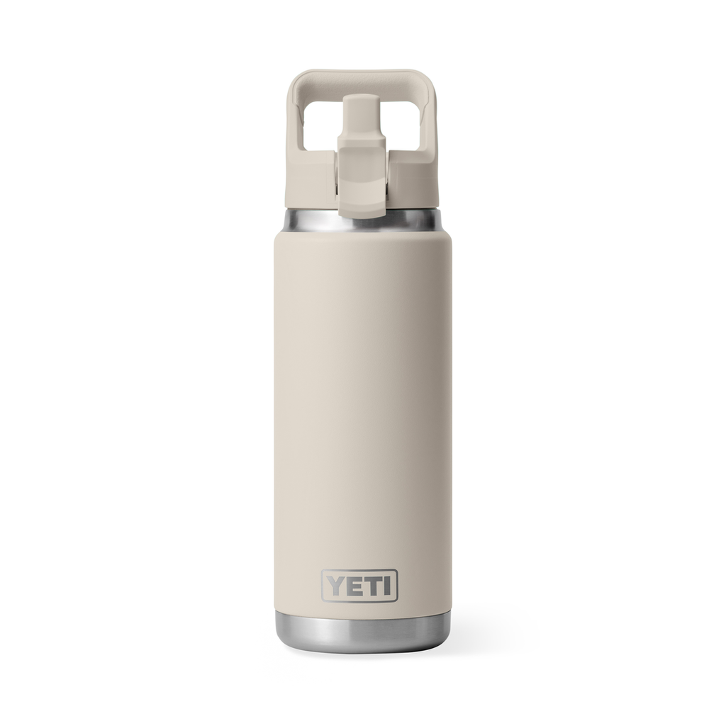 YETI RAMBLER 26oz BOTTLE with COLOUR STRAW CAP