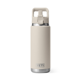 YETI RAMBLER 26oz BOTTLE with COLOUR STRAW CAP