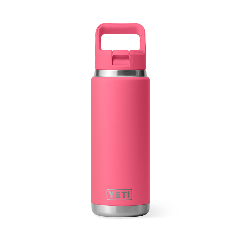YETI RAMBLER 26oz BOTTLE with COLOUR STRAW CAP
