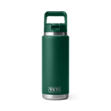 YETI RAMBLER 26oz BOTTLE with COLOUR STRAW CAP