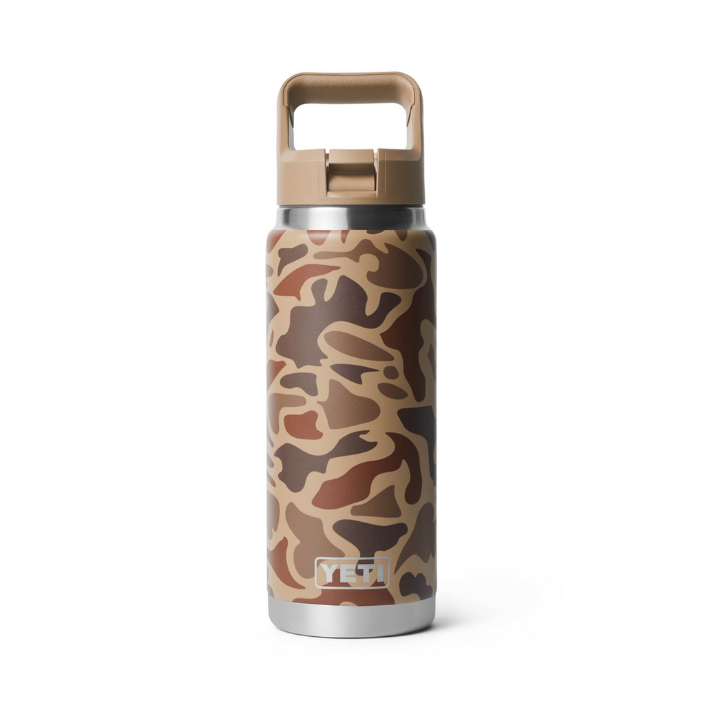 YETI RAMBLER 26oz BOTTLE with COLOUR STRAW CAP