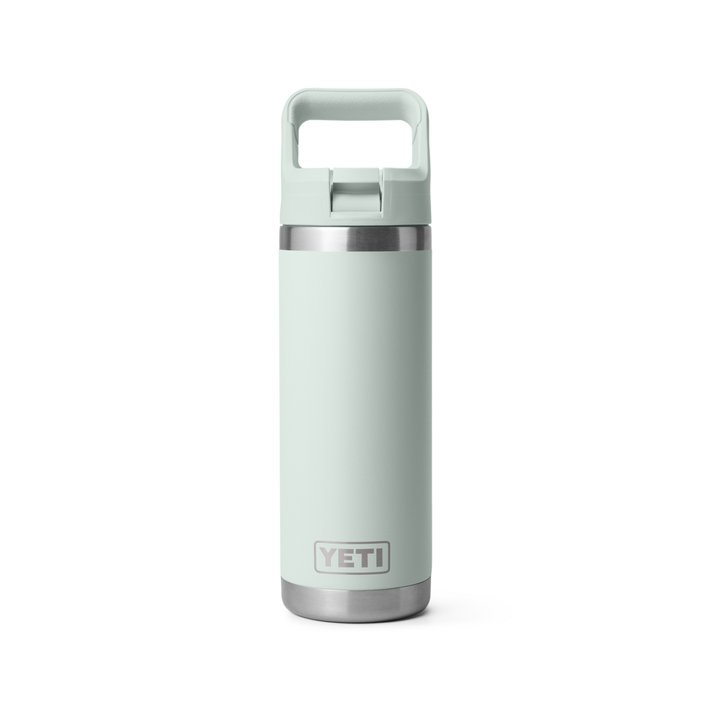 YETI RAMBLER 18oz / 532ml BOTTLE  with COLOUR  STRAW CAP