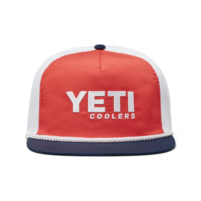 YETI COOLERS FLAT BRIM ROPE HAT