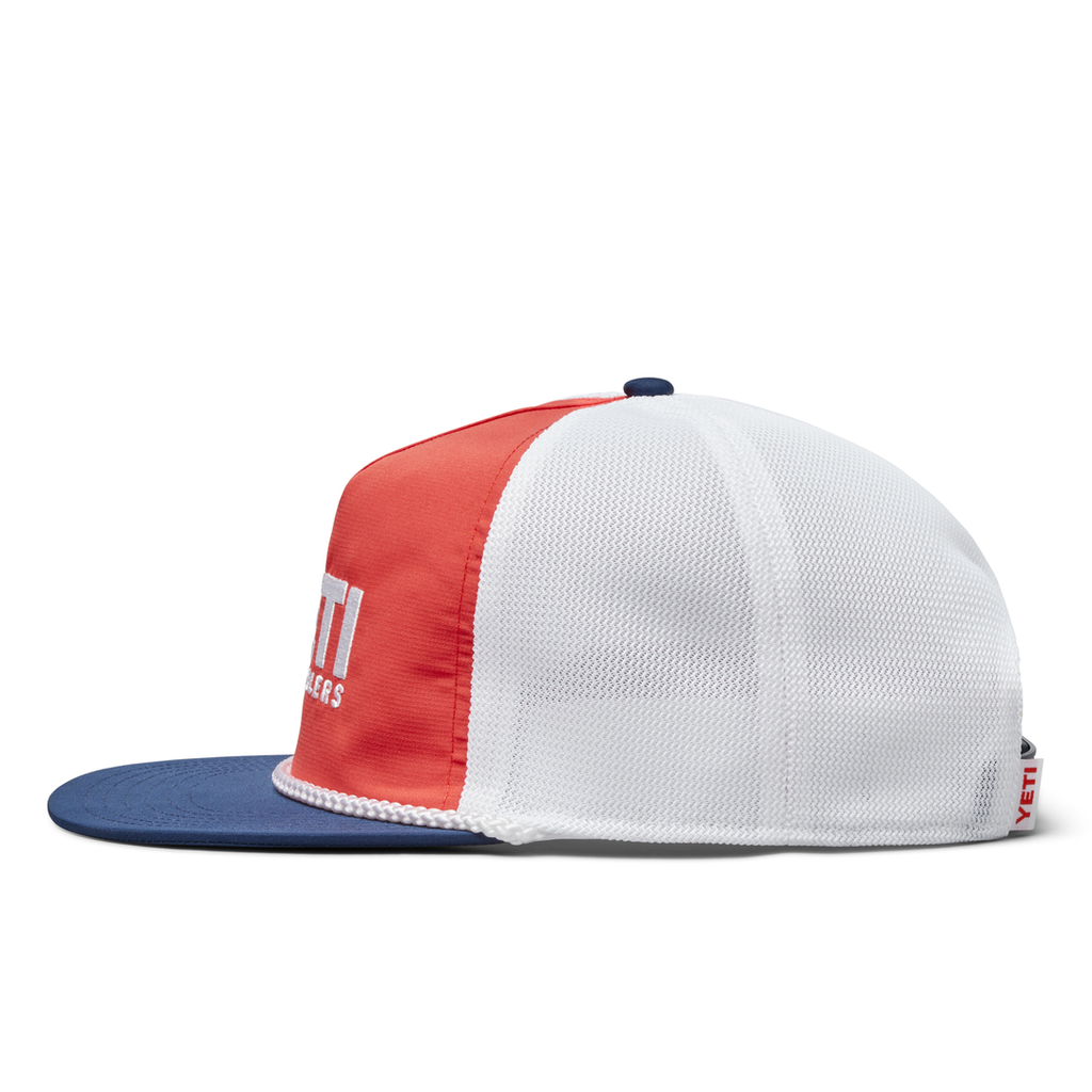 YETI COOLERS FLAT BRIM ROPE HAT