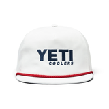 YETI COOLERS FLAT BRIM ROPE HAT