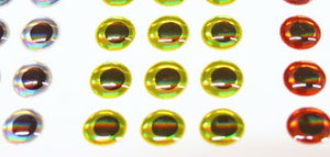 STICK-ON DOMED EYES ASSORTMENT