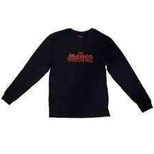 THE MISSION BLACK WAVE-RIDER LONG-SLEEVE T
