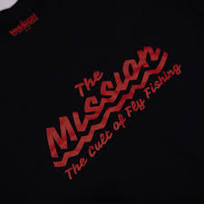 THE MISSION BLACK WAVE-RIDER LONG-SLEEVE T