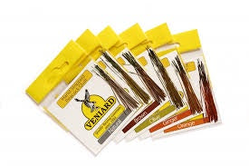 VENIARD HAND STRIPPED PEACOCK QUILLS