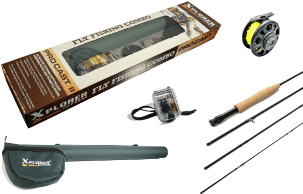 XPLORER PRO CAST II COMBO FLY KIT