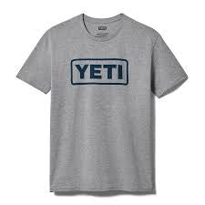 YETI FULL LOGO BADGE SHORT SLEEVE T-SHIRT