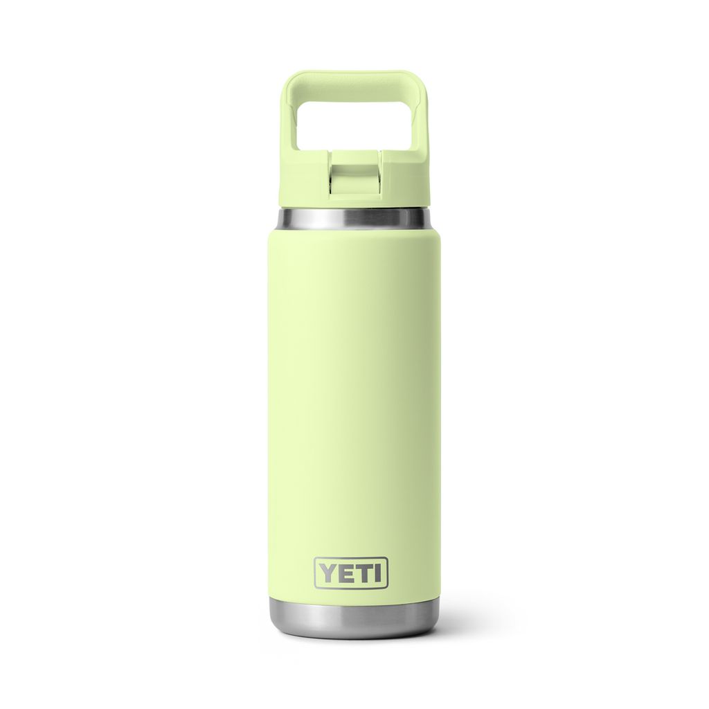 YETI RAMBLER 26oz / 769ml BOTTLE with COLOUR STRAW CAP