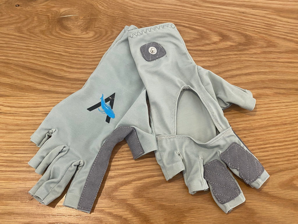 T&T Tech Sun Gloves Cool Grey - L/XL