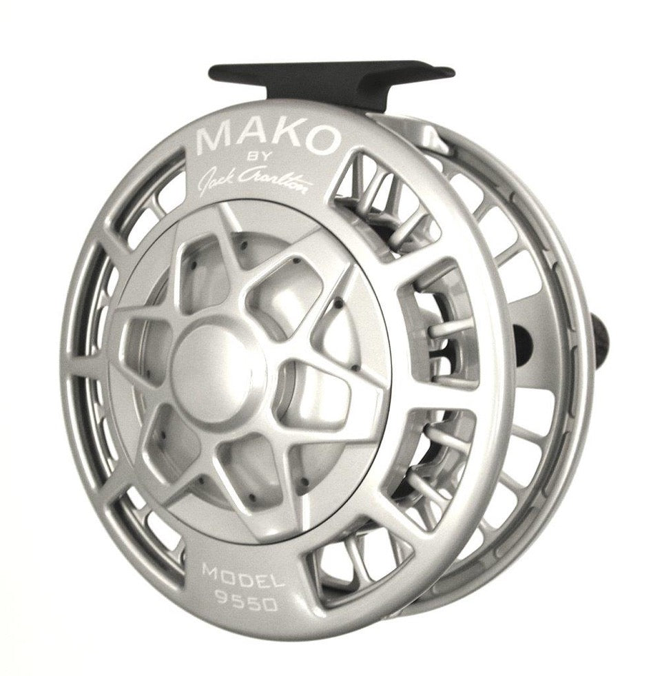 Mako 9550 Medium Saltwater Reel - Platinum