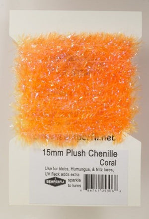 SEMPERFLI PLUSH TRANSLUSCENT CHENILLE - 15mm