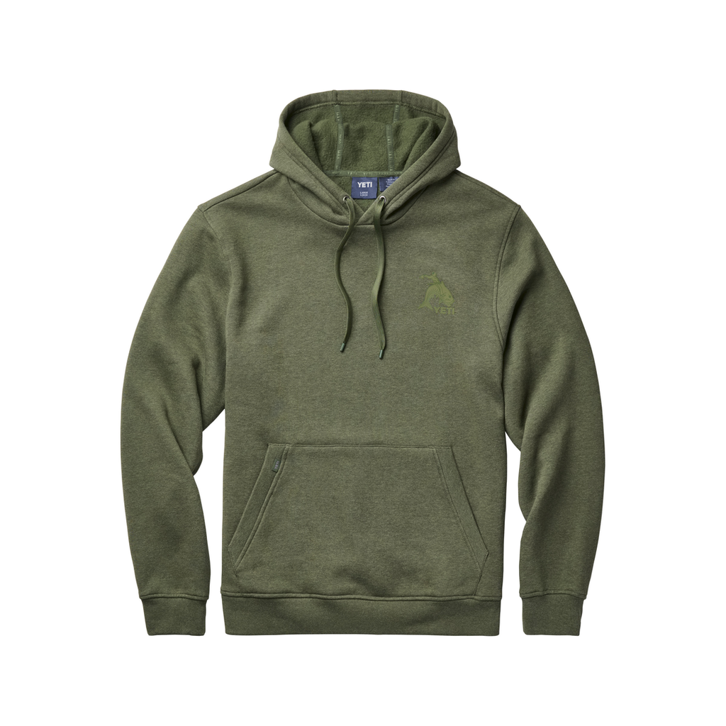 YETI BRUSHED FLEECE PULLOVER HOODIE - TARPON COWBOY