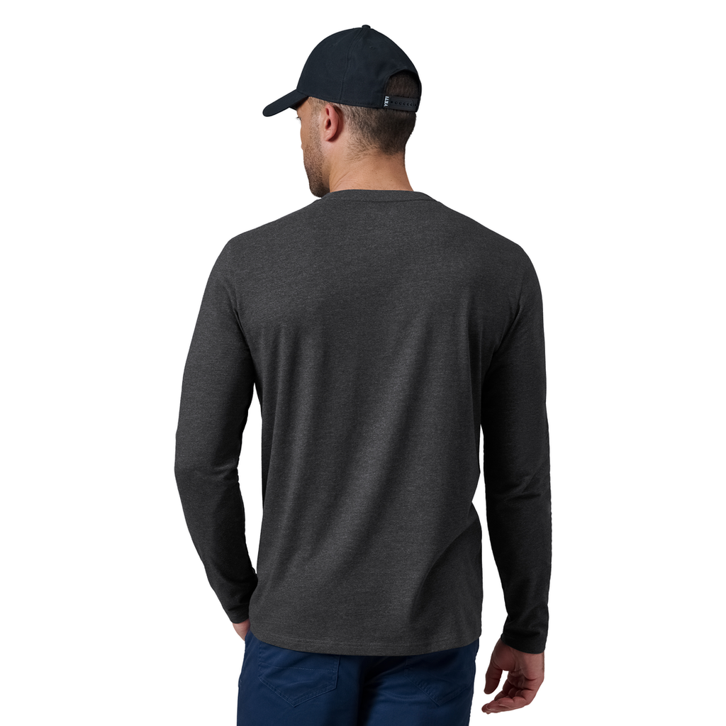 YETI LOGO BADGE LONG SLEEVE T-SHIRT