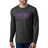 YETI LOGO BADGE LONG SLEEVE T-SHIRT