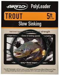 AIRFLO TROUT POLYLEADER 5FT
