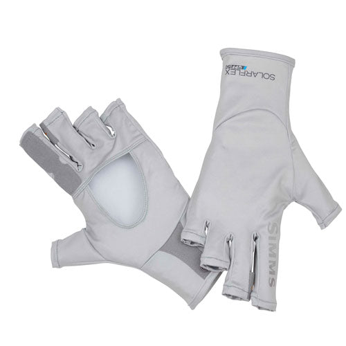 Simms SolarFlex UPF 50 Fingerless Fishing Gloves, Unisex, Sterling, Small,  Fishing Gloves -  Canada